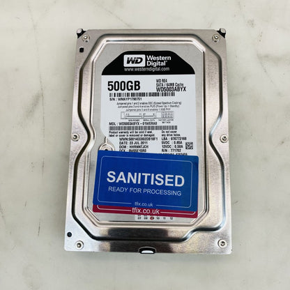 6 x Enterprise Hard Drives Job Lot WD RE4 500GB 250GB 3.5 SATA HDD Job Lot