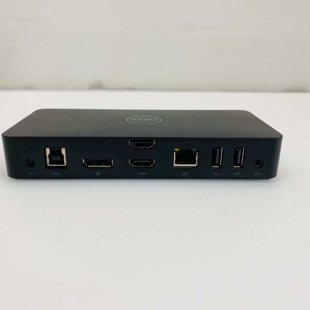 Dell D3100 USB 3.0 Universal Docking Station w/ 130W AC Adapter Cables (Grade B)