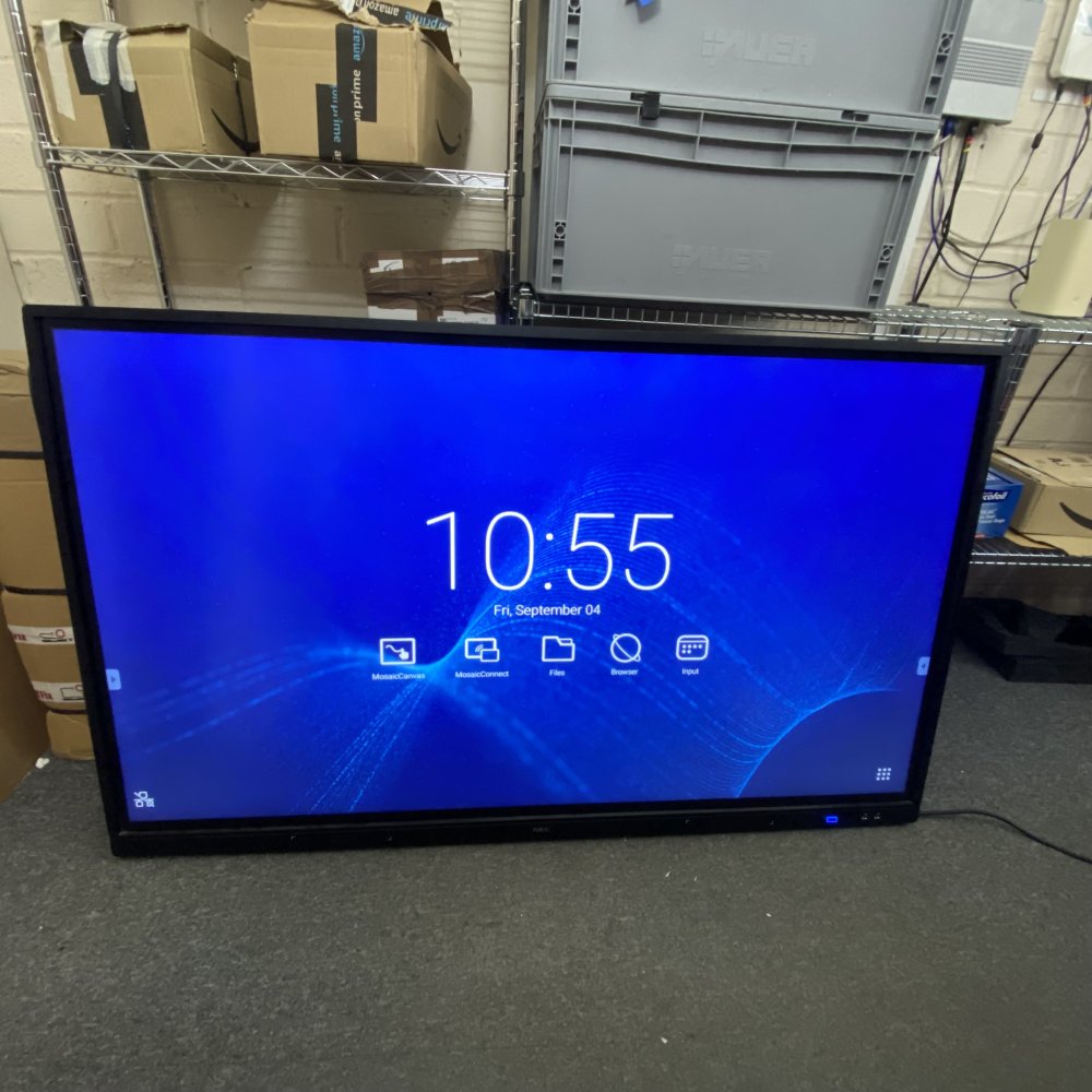 NEC MultiSync CB651Q-2 65in Interactive Touchscreen Display Monitor Grade C