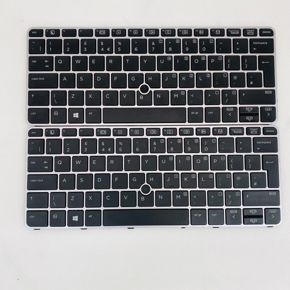 Lot of 2 HP EliteBook 820 G3 Laptop Keyboard Grade B