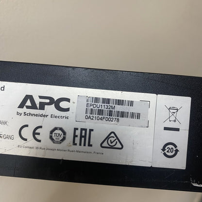 APC Easy PDU Metered EPDU1132M 32A Rack Power Distribution Unit Grade D