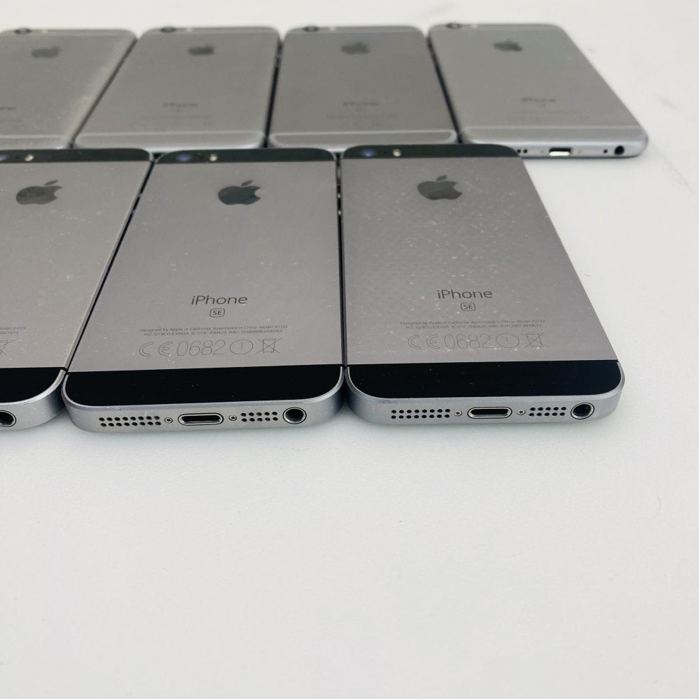 Apple iPhone 6s & SE Lot of 7 Mixed Smartphones Network Locked