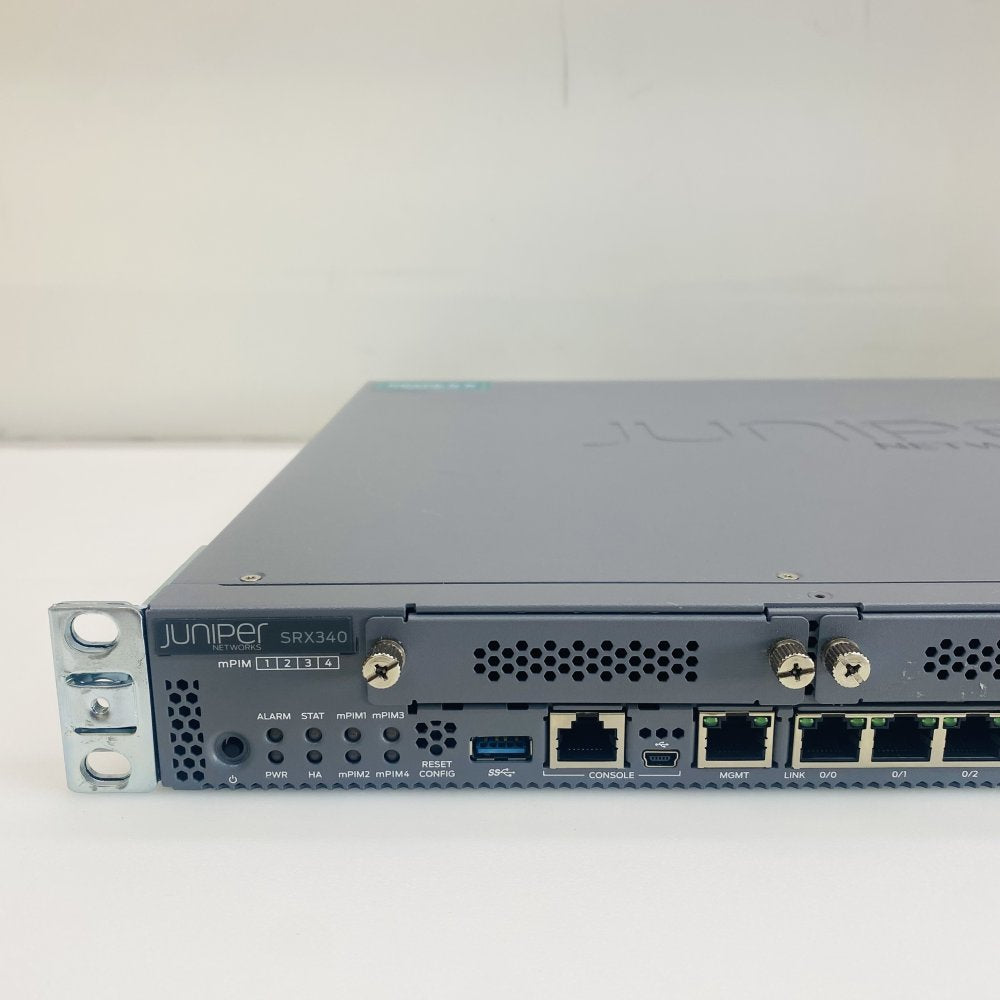 Juniper Networks SRX340 1U Rackmount Firewall Appliance Used Grade B
