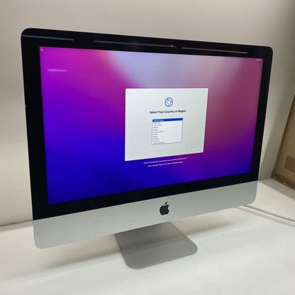 Apple iMac 27-inch A1419 Late 2013 2560x1440 Used All-in-One Desktop Grade C