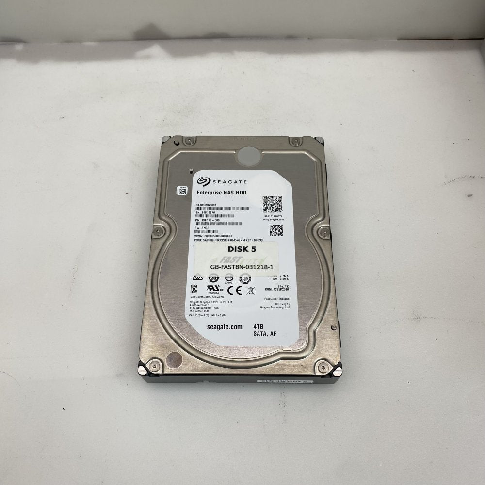 Seagate ST4000VN0001 4TB Enterprise NAS SATA Hard Drive HDD Grade C
