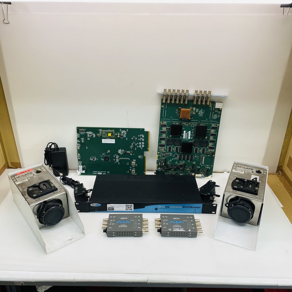 Broadcast SDI Scalers Cameras and Converters Job Lot