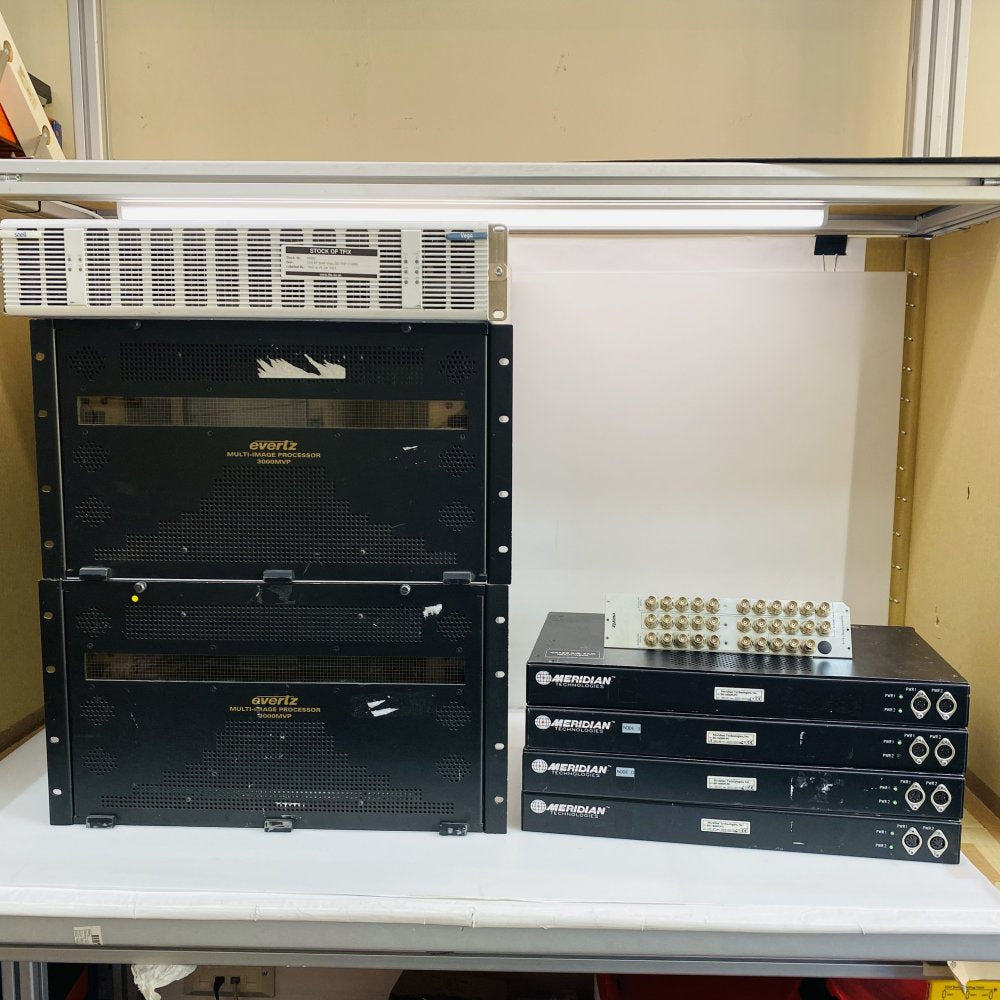 Broadcast Rack Chassis Router Processor Job Lot