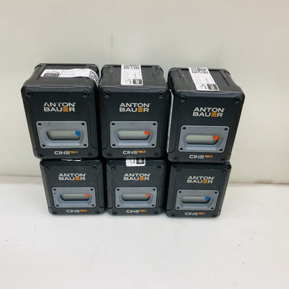 Anton Bauer CINE 90 Gold Mount Li-Ion Batteries Job Lot 6