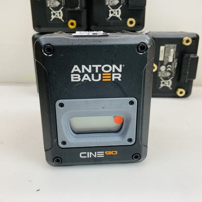 Anton Bauer CINE 90 Gold Mount Li-Ion Batteries Job Lot 6
