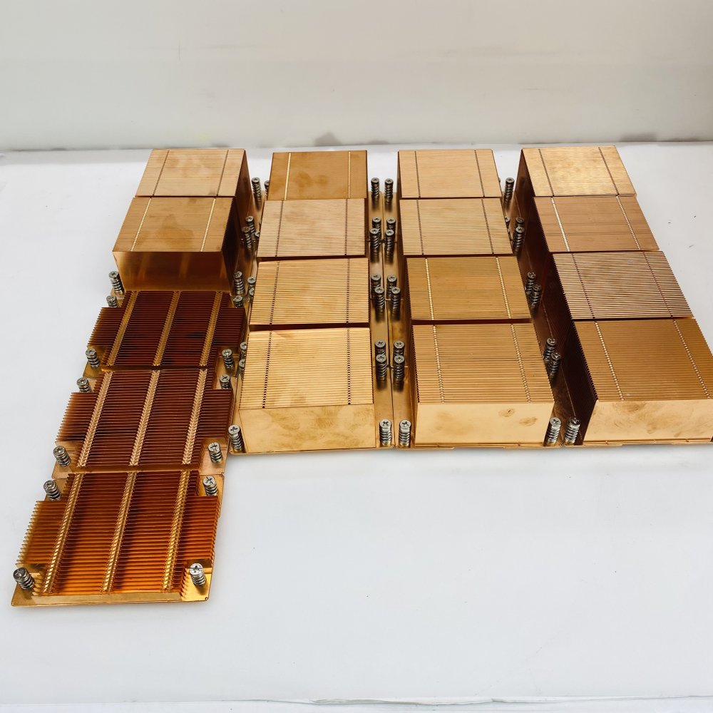 LGA 4189 Copper CPU Heatsinks and Cold Plate Job Lot