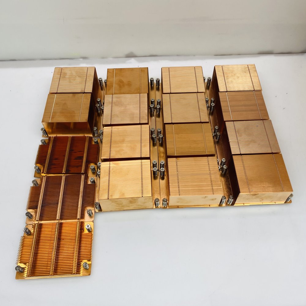 LGA 4189 Copper CPU Heatsinks and Cold Plate Job Lot