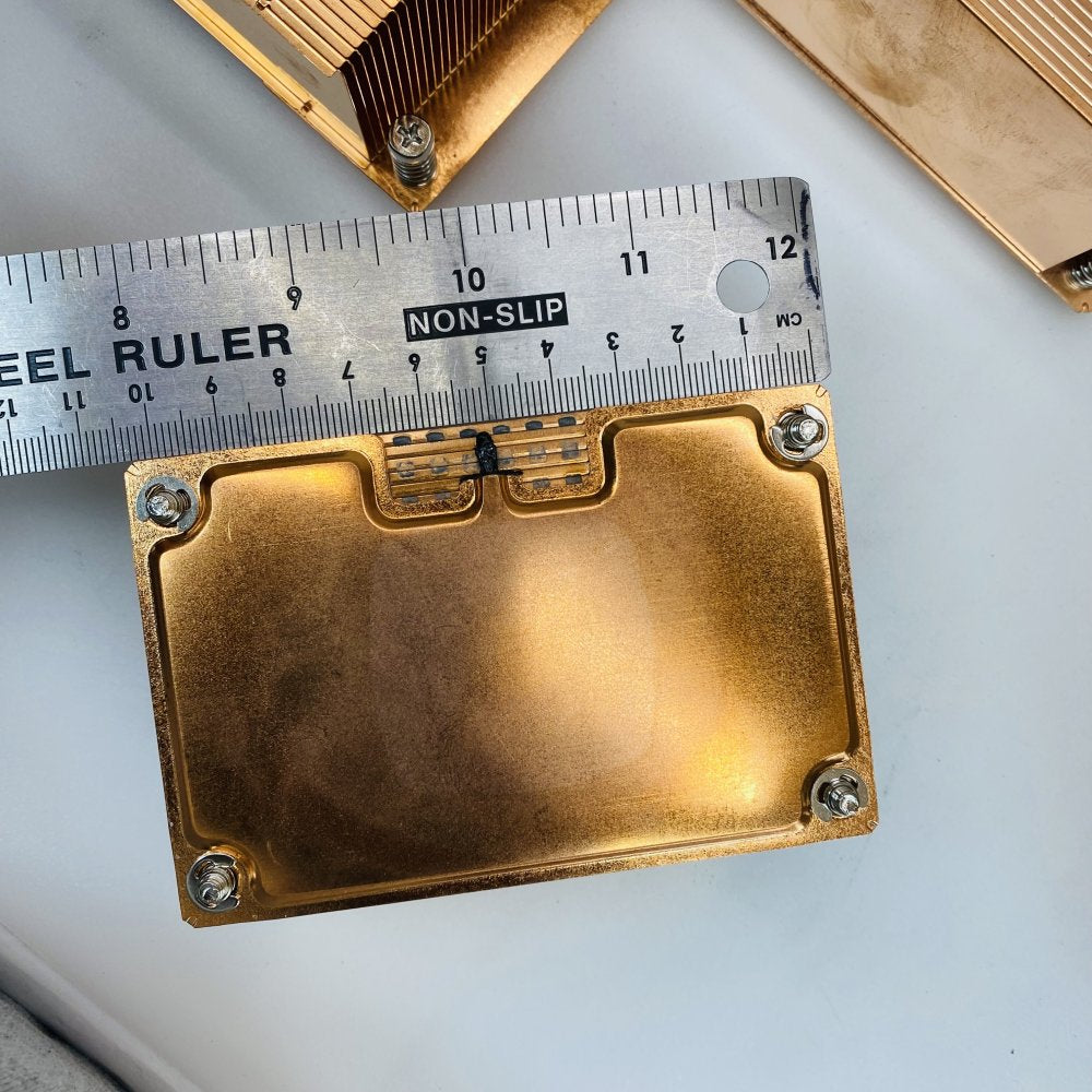 LGA 4189 Copper CPU Heatsinks and Cold Plate Job Lot