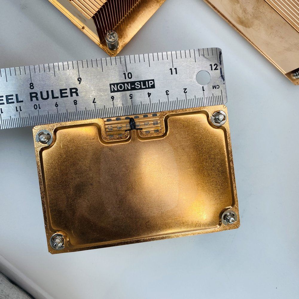 LGA 4189 Copper CPU Heatsinks and Cold Plate Job Lot