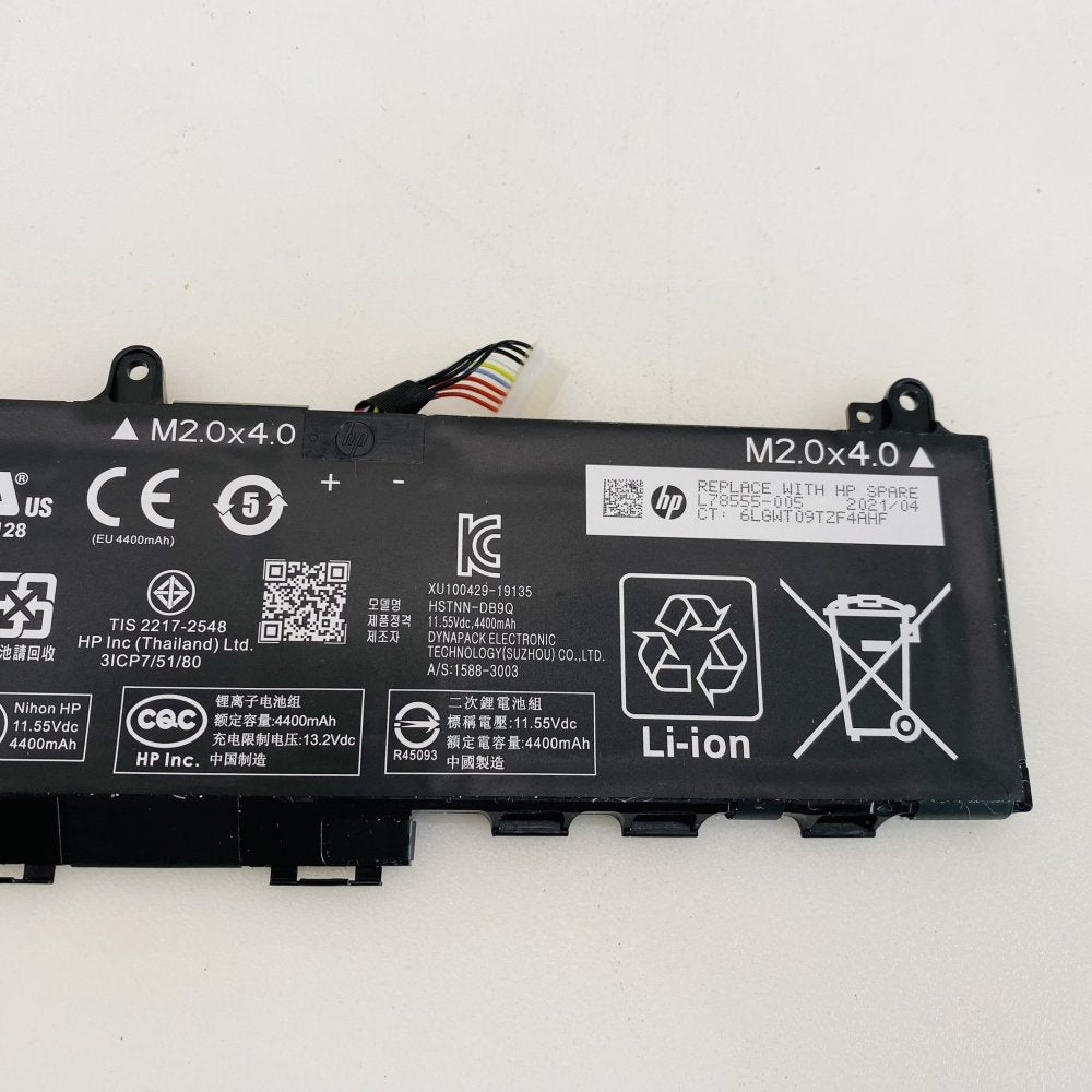 HP C03XL 11.55V 53Wh 4400mAh Li-Polymer Laptop Battery Lot of 5