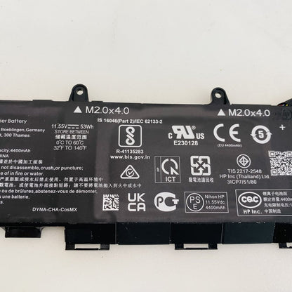 HP C03XL 11.55V 53Wh 4400mAh Li-Polymer Laptop Battery Lot of 5