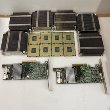 Intel Xeon E5-2609 v2 CPUs, Heatsink & RAID Card Job Lot