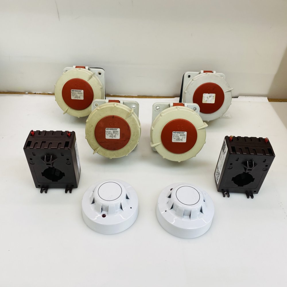 Mennekes 63A IEC 60309 Sockets, IME 400/5A CTs,  Apollo Series 65 Job Lot