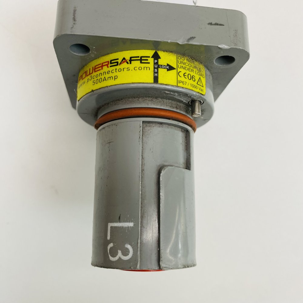 Powersafe CE06 500A Push-Lock Industrial Connectors Lot of 8 Used