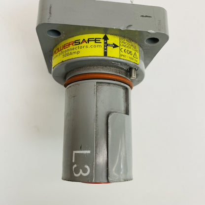 Powersafe CE06 500A Push-Lock Industrial Connectors Lot of 8 Used