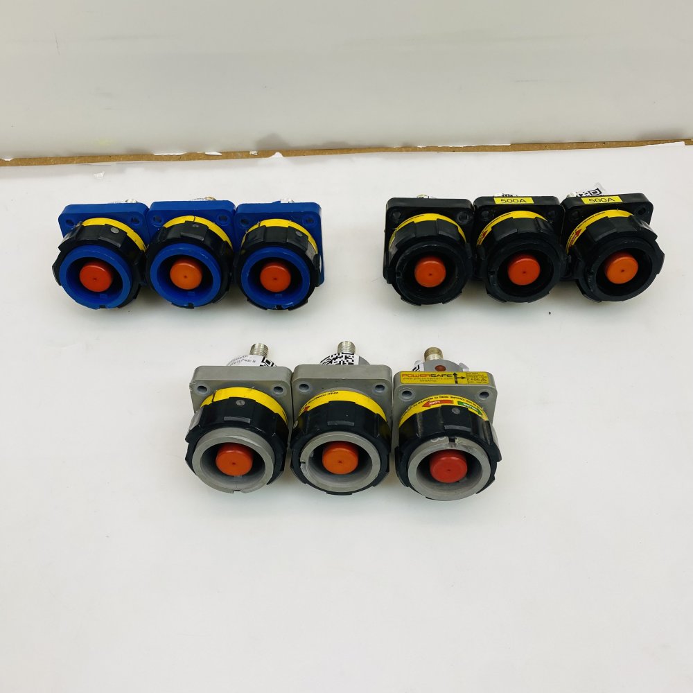 PowerSafe P3 600A Camlock Electrical Connectors Lot of 9