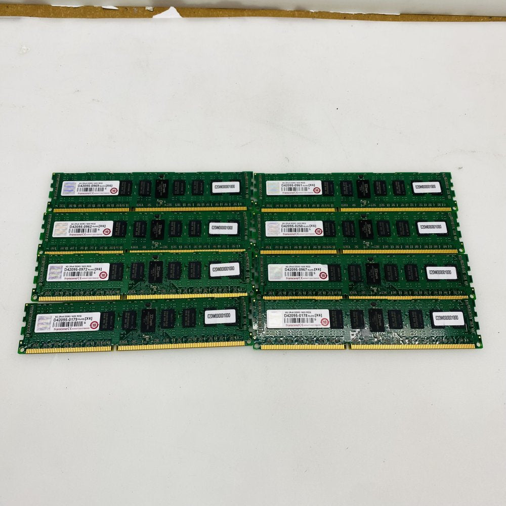 Transcend D42095-0179 8GB DDR3-1600 ECC Registered RAM DIMM x8