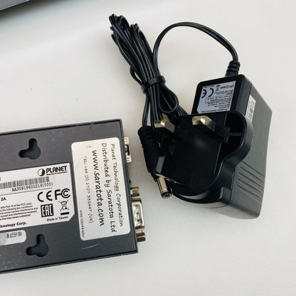 PLANET KRS-2324 RS-232/422/485 Fast Ethernet Media Converter Bundle