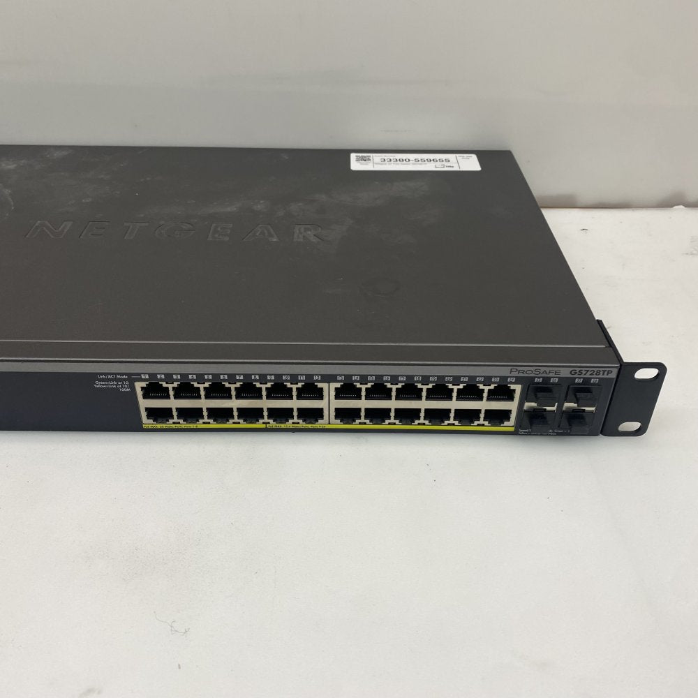 NETGEAR ProSafe GS728TP v1H1 24-Port Gigabit PoE Smart Managed Switch