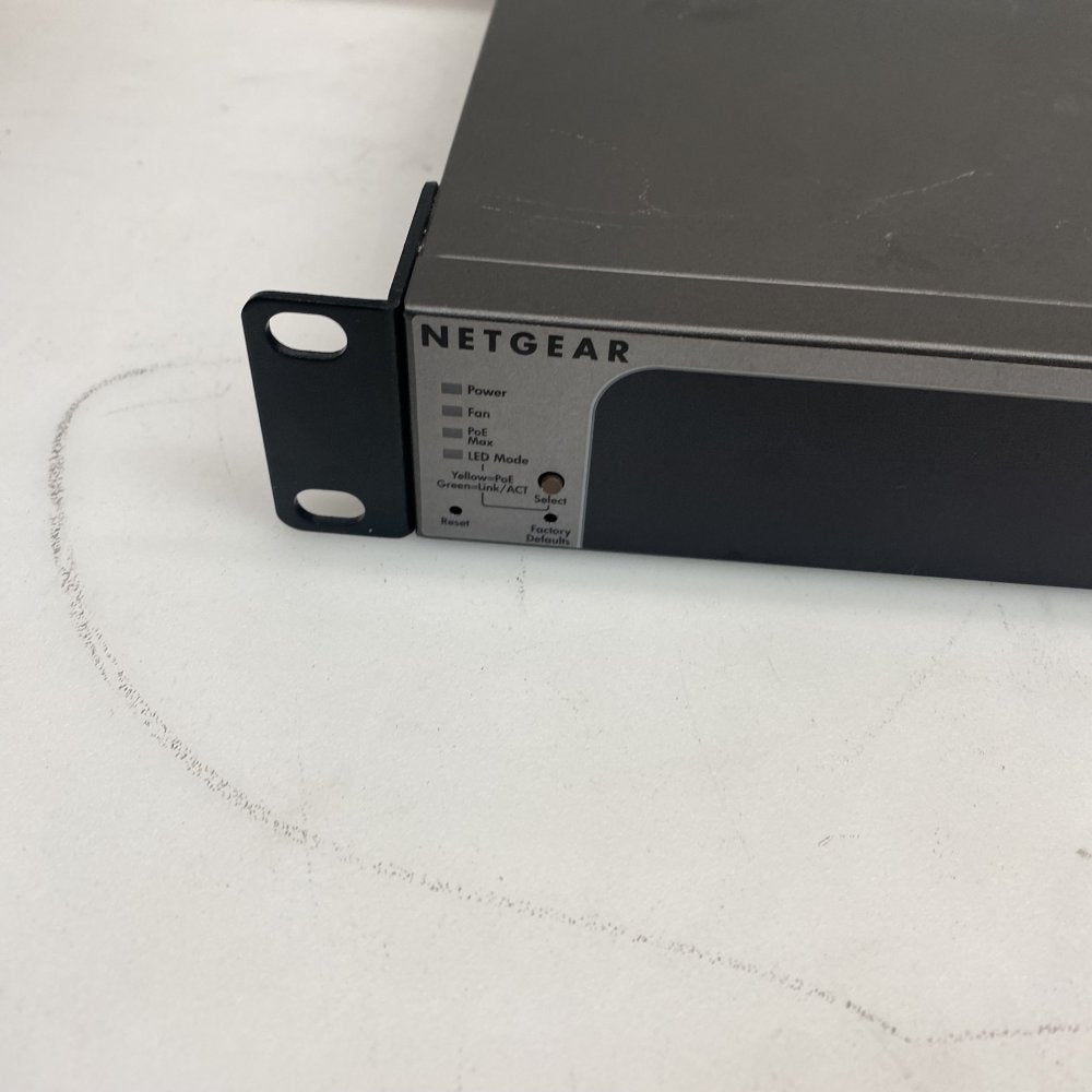NETGEAR ProSafe GS728TP v1H1 24-Port Gigabit PoE Smart Managed Switch