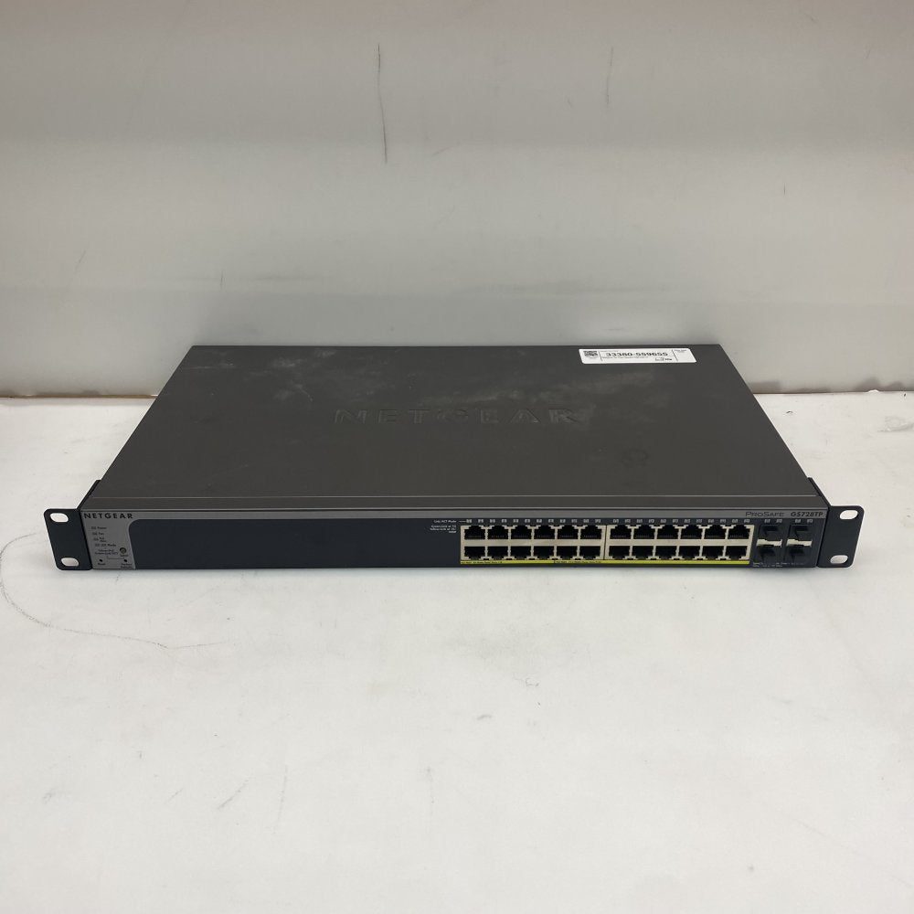 NETGEAR ProSafe GS728TP v1H1 24-Port Gigabit PoE Smart Managed Switch