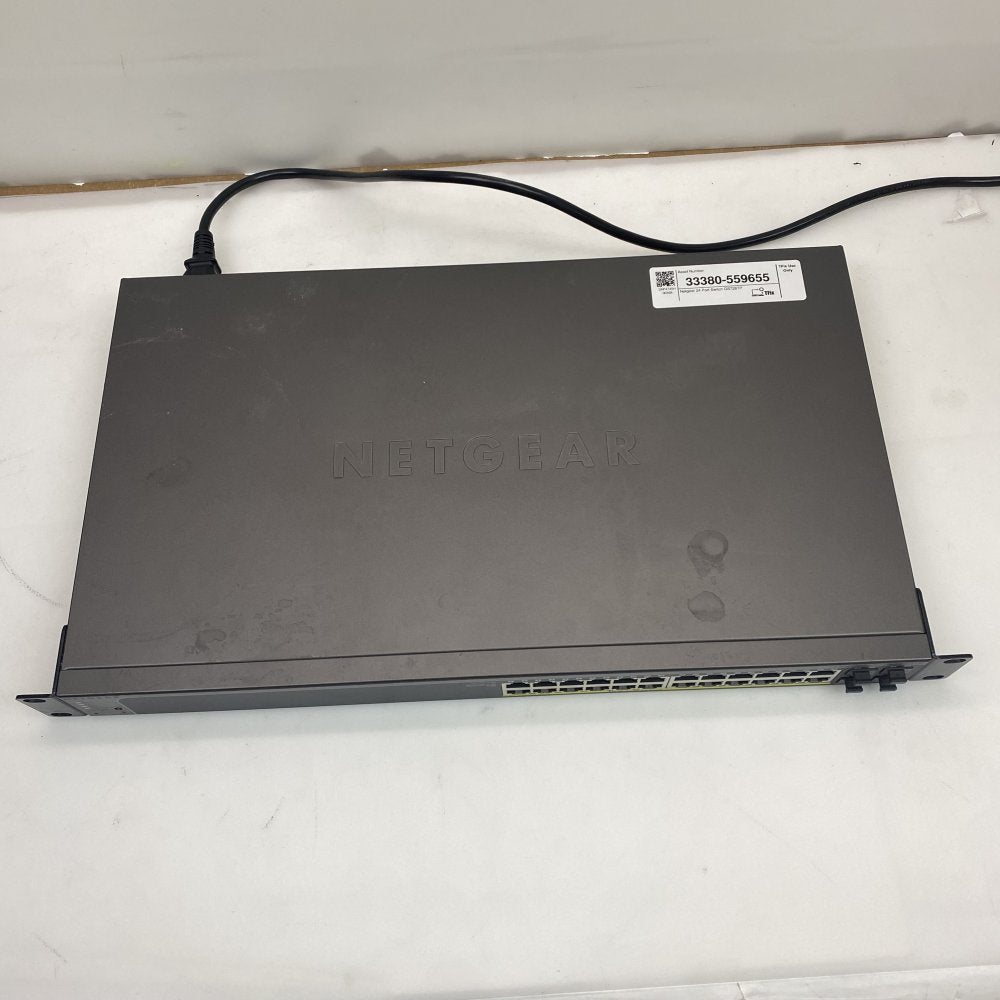 NETGEAR ProSafe GS728TP v1H1 24-Port Gigabit PoE Smart Managed Switch