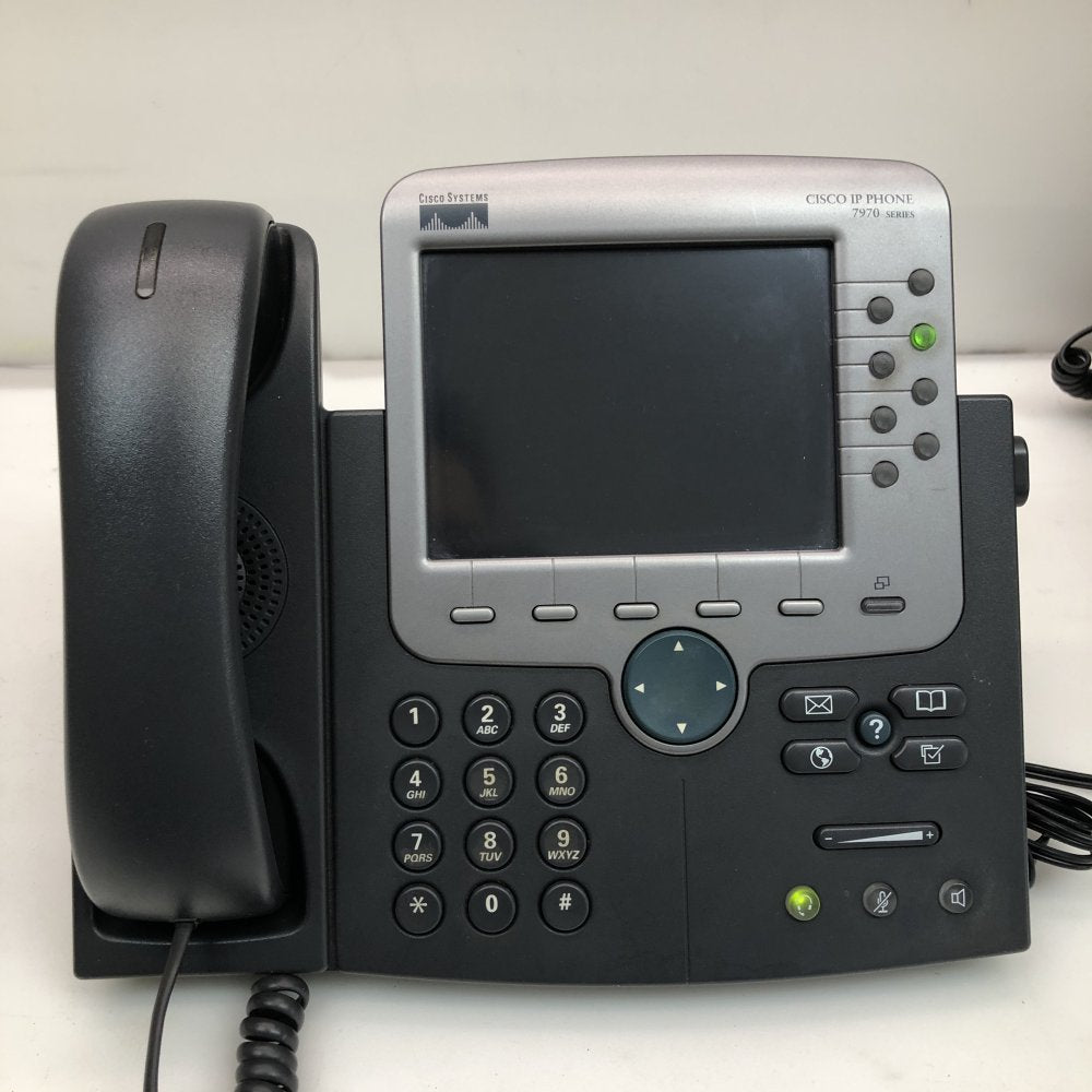 Cisco 7970G IP Phone Lot of 3 Color Touchscreen VoIP - NO PSU