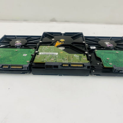 Seagate ST500DM002 500GB & WD WD6400AAKS 640GB SATA HDD Lot of 3
