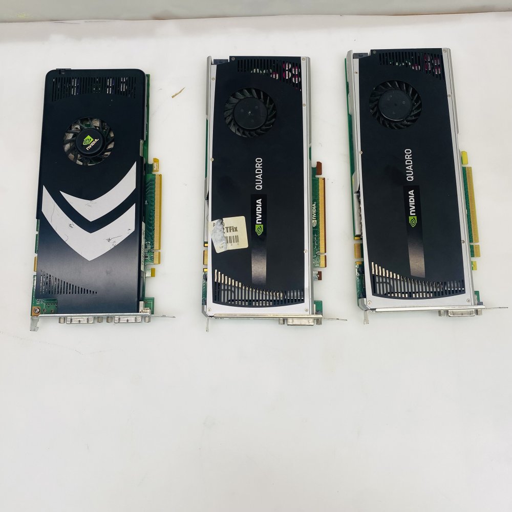 NVIDIA Quadro 4000 Graphics Cards Lot of 3 DVI DisplayPort