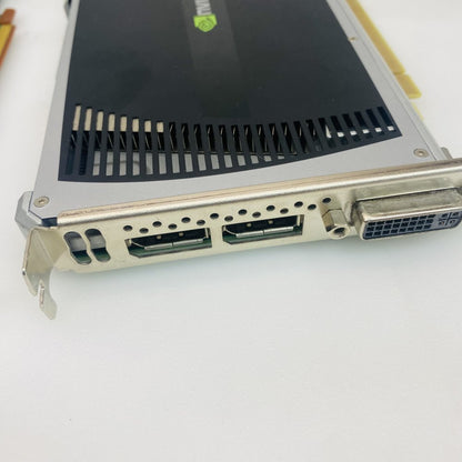 NVIDIA Quadro 4000 Graphics Cards Lot of 3 DVI DisplayPort