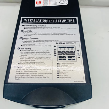 APC Smart-UPS 750 SMT750I 750VA 500W LCD UPS 230V USB Serial Cables