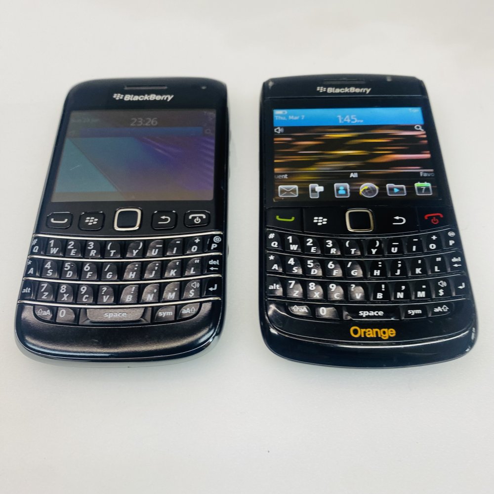 BlackBerry Curve 9790 9780 Smartphone Lot of 2 QWERTY Orange