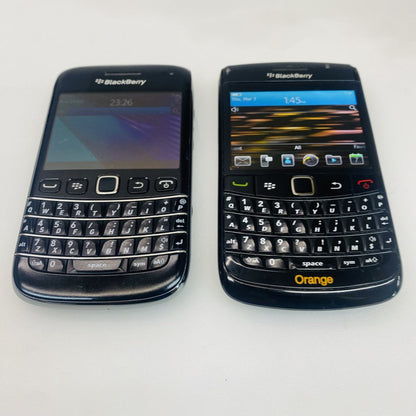 BlackBerry Curve 9790 9780 Smartphone Lot of 2 QWERTY Orange