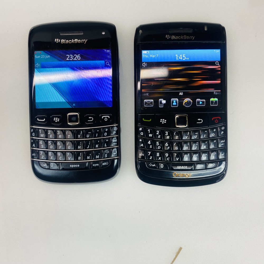 BlackBerry Curve 9790 9780 Smartphone Lot of 2 QWERTY Orange