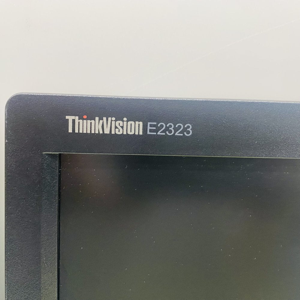 2x Lenovo ThinkVision E2323 23" LED Monitor Dual Screen Setup Pair - DVI VGA