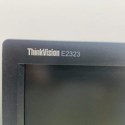 2x Lenovo ThinkVision E2323 23" LED Monitor Dual Screen Setup Pair - DVI VGA