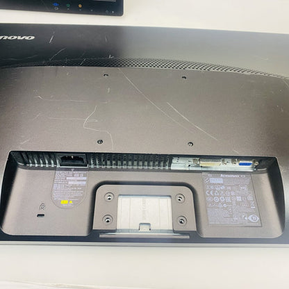 2x Lenovo ThinkVision E2323 23" LED Monitor Dual Screen Setup Pair - DVI VGA