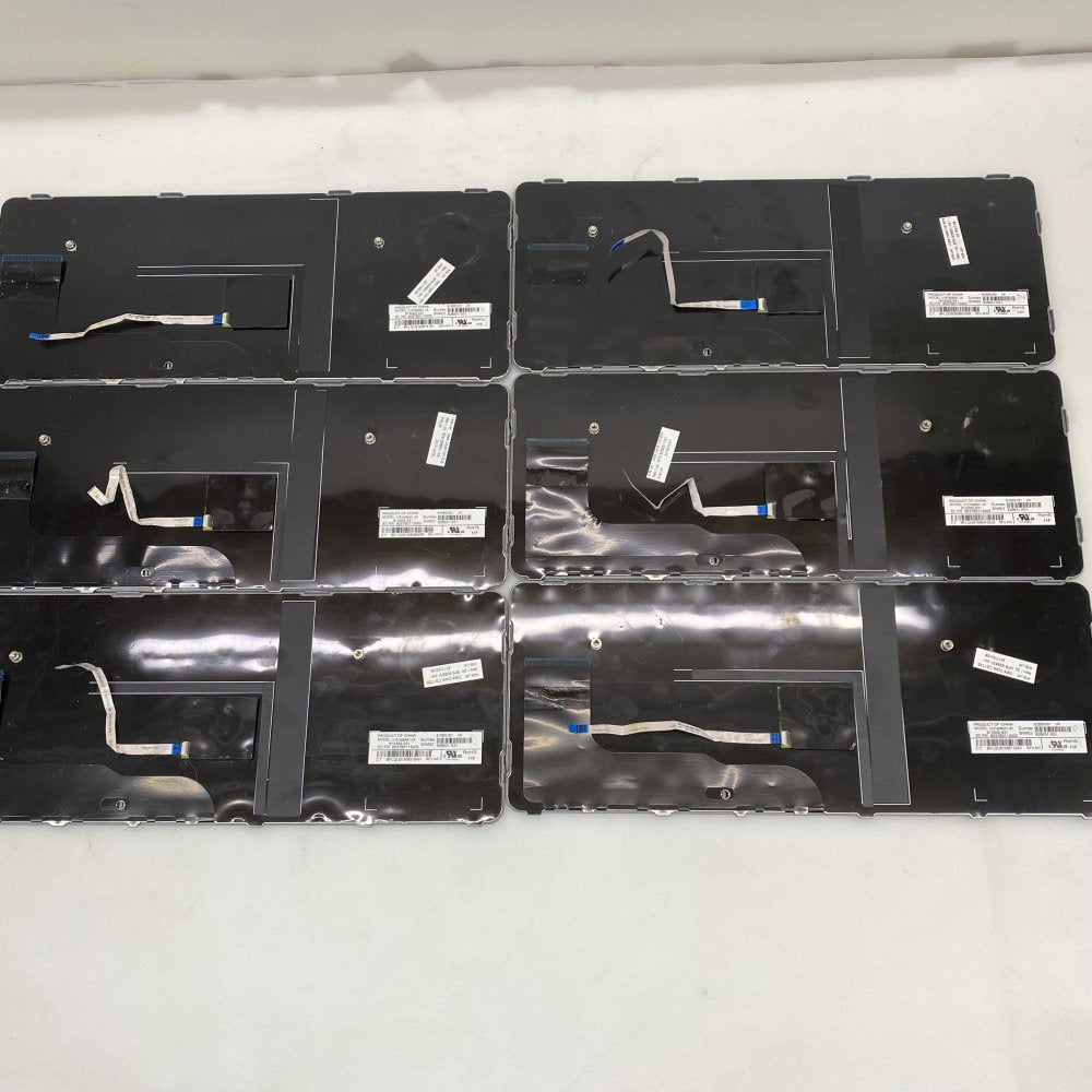 Lot of 6 HP EliteBook 820 G3 UK QWERTY Keyboards TrackPoint Parts