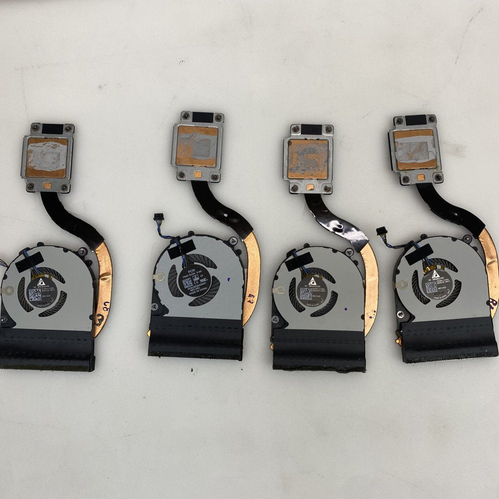 Lot of 4 HP EliteBook 820 G3 Laptop CPU Cooling Fan Heatsink