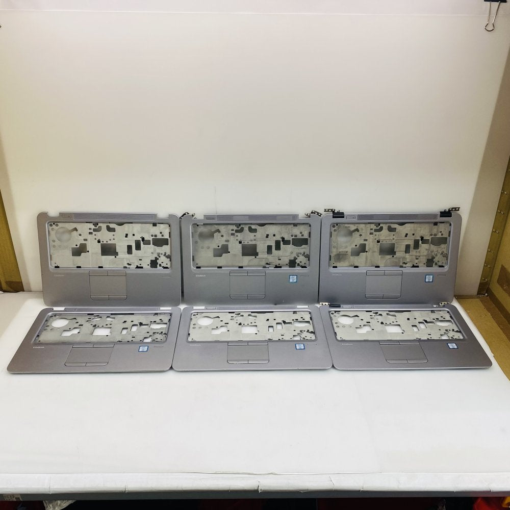Lot of 6 - HP EliteBook 820 G3 Laptop Palmrest Upper Case Touchpad Housing Parts