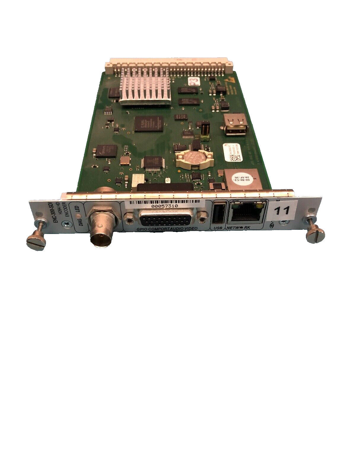 Teracue ENC-300-HDSDI H.264 HD HDSDI IPTV Encoder Board - Used, Working