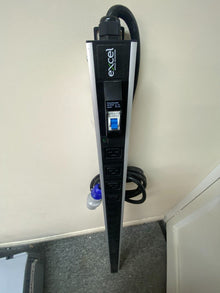 Excel Plug Vertical PDU 24-Way 32A  C13 C19 Rack Power Distribution Unit