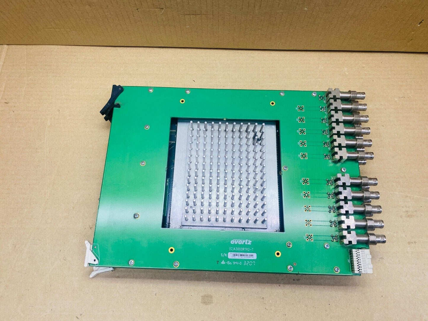 Broadcast SD-SDI Processor, Evertz 3000MVP-OV-SN, Octal, Rack-Mount SDI System