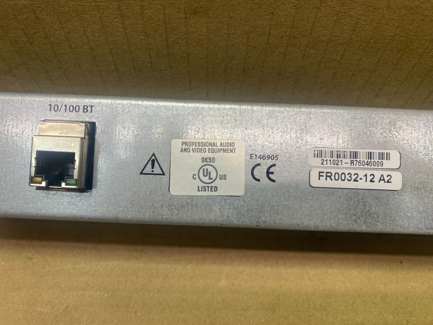 Broadcast LCD Control Panel Miranda NV9641A 1RU, SDI, HDMI Outputs