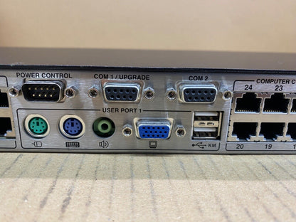 Black Box ServSwitch CX KV0424A-R2 24-Port Rackmount USB KVM Switch