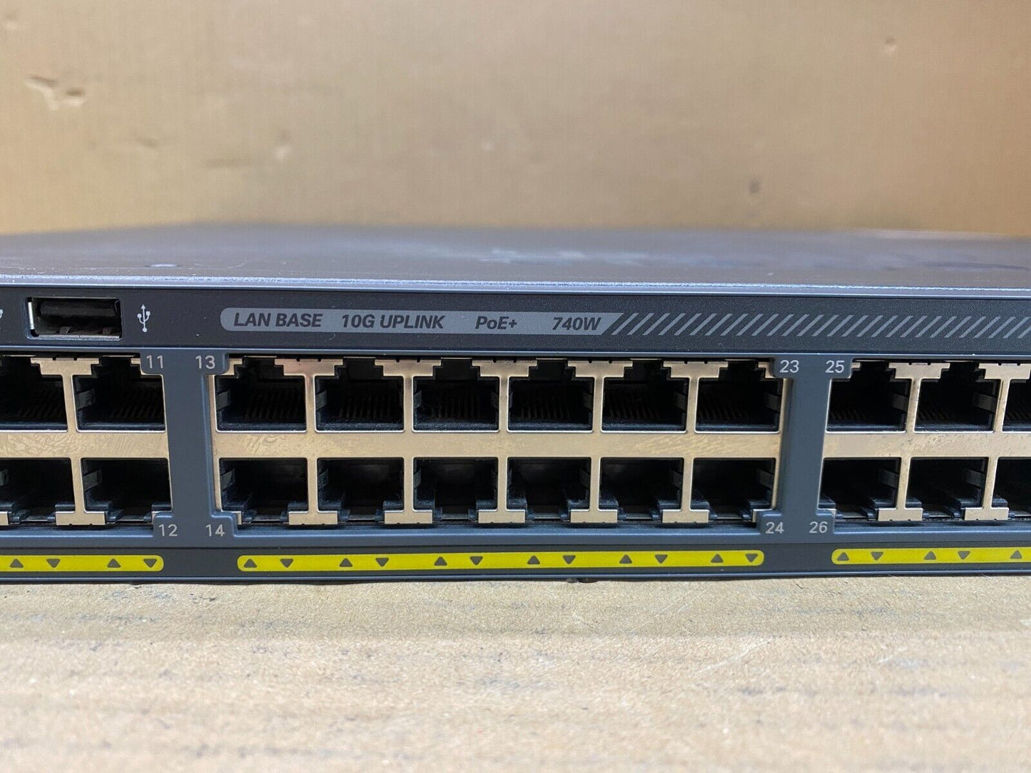 Enterprise Gigabit PoE+ Switch, Cisco Catalyst WS-C2960X-48FPD-L, 48 Ports